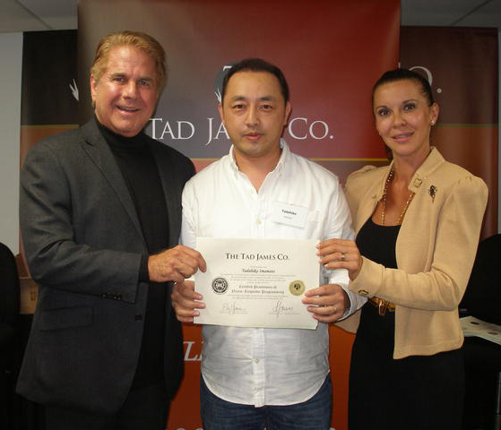 全米NLP協会創始者 タッド・ジェームス博士と今本忠彦